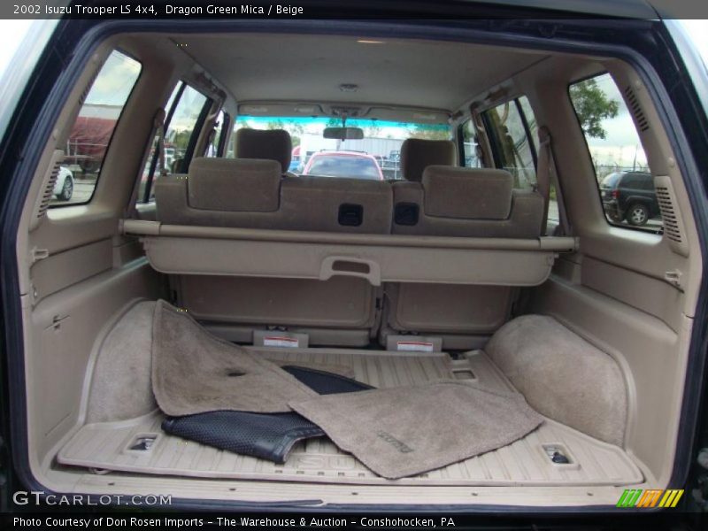 Dragon Green Mica / Beige 2002 Isuzu Trooper LS 4x4
