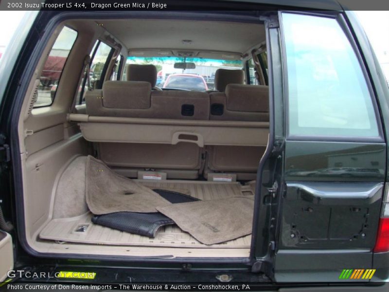 Dragon Green Mica / Beige 2002 Isuzu Trooper LS 4x4