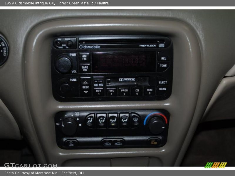 Forest Green Metallic / Neutral 1999 Oldsmobile Intrigue GX