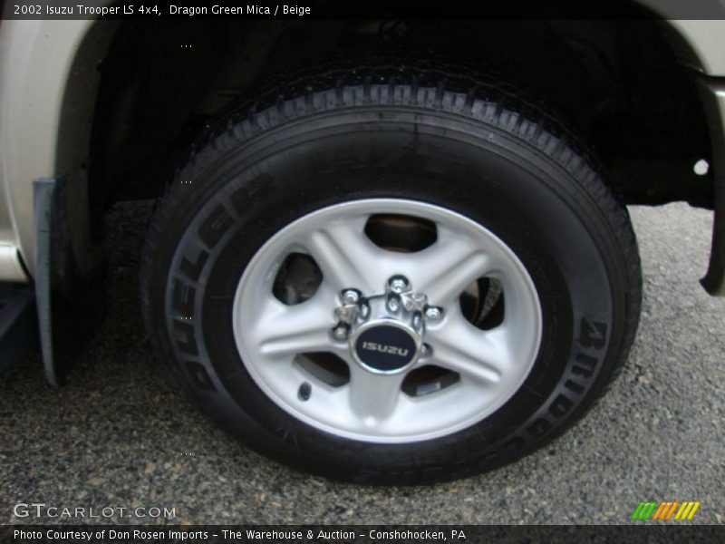 Dragon Green Mica / Beige 2002 Isuzu Trooper LS 4x4