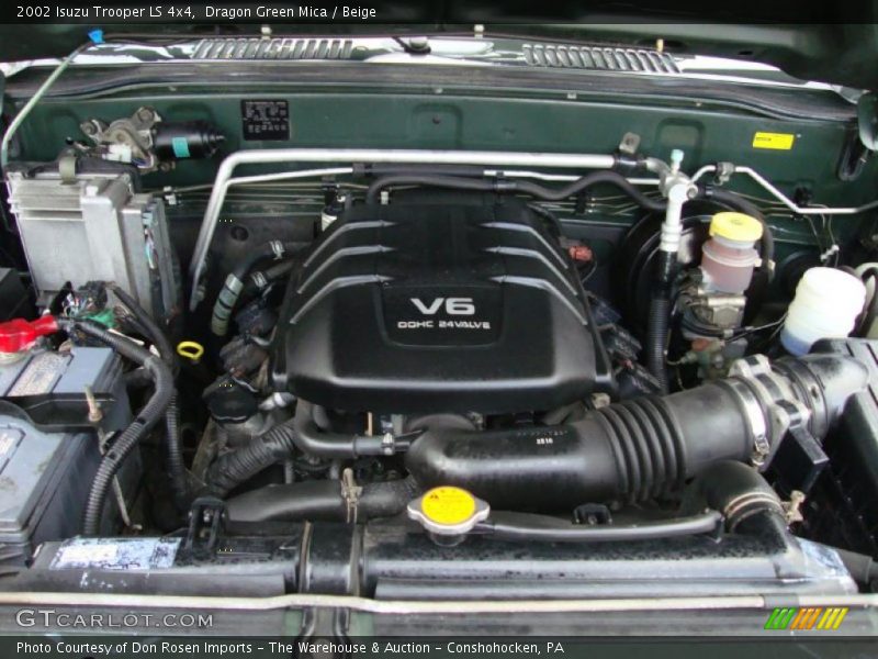  2002 Trooper LS 4x4 Engine - 3.5 Liter DOHC 24-Valve V6