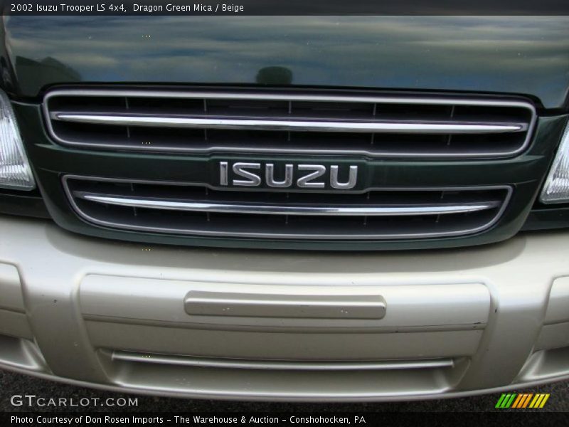 Dragon Green Mica / Beige 2002 Isuzu Trooper LS 4x4