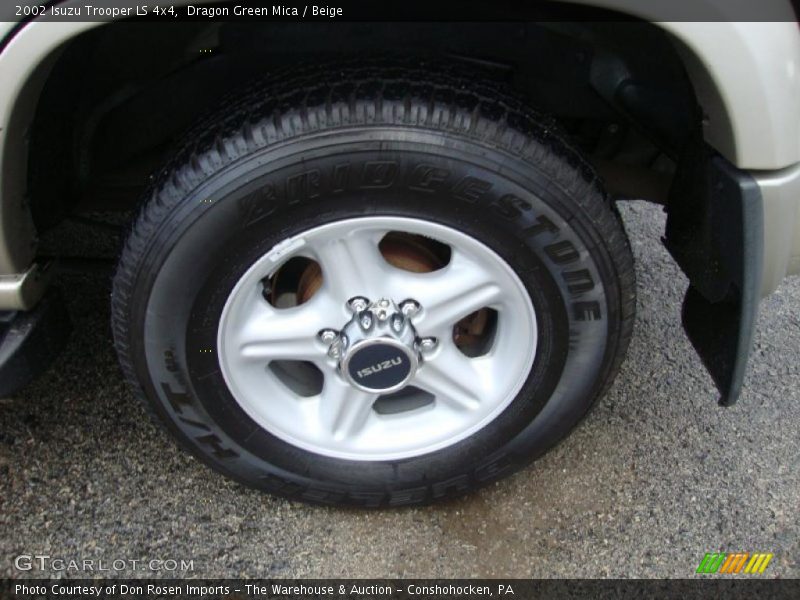 Dragon Green Mica / Beige 2002 Isuzu Trooper LS 4x4