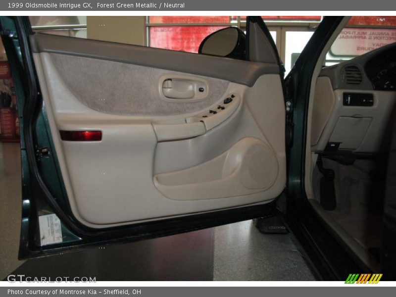 Forest Green Metallic / Neutral 1999 Oldsmobile Intrigue GX