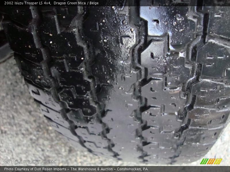 Dragon Green Mica / Beige 2002 Isuzu Trooper LS 4x4
