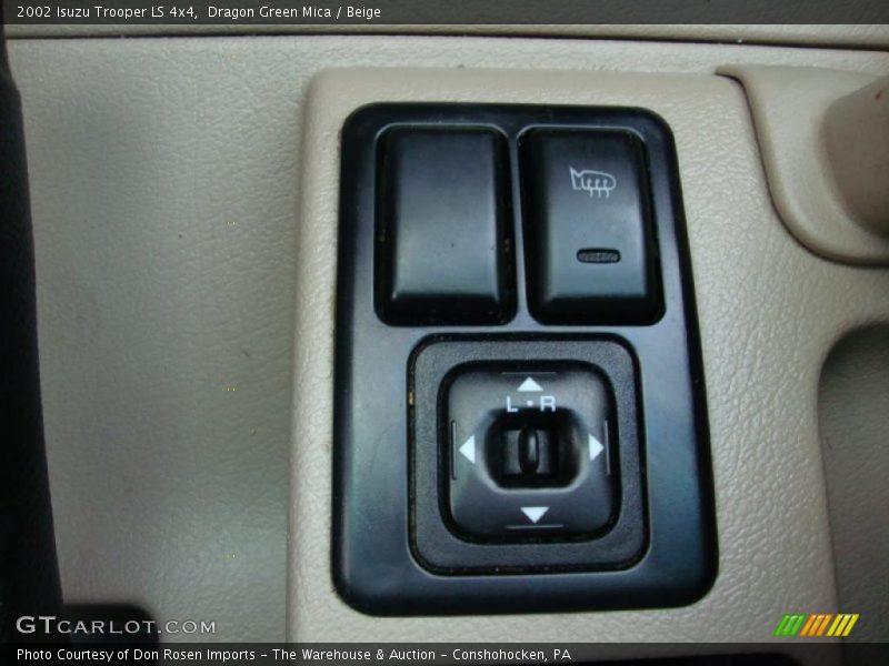 Dragon Green Mica / Beige 2002 Isuzu Trooper LS 4x4