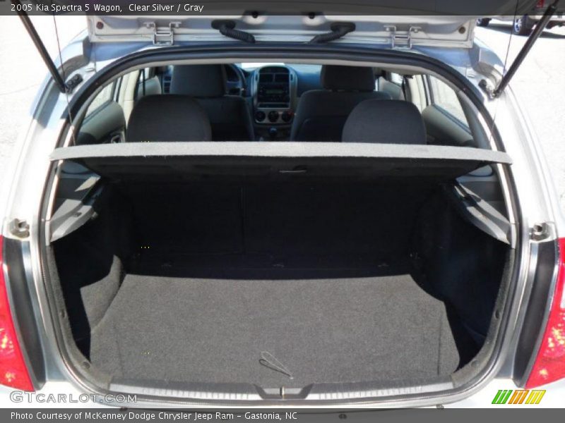 Clear Silver / Gray 2005 Kia Spectra 5 Wagon