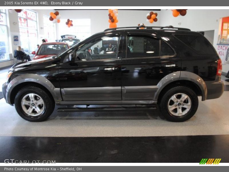 Ebony Black / Gray 2005 Kia Sorento EX 4WD