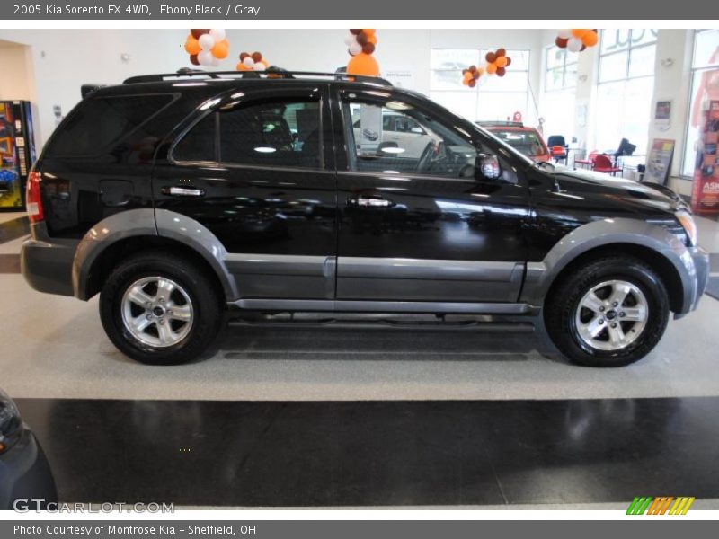 Ebony Black / Gray 2005 Kia Sorento EX 4WD