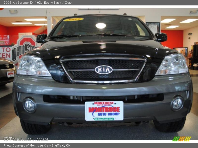 Ebony Black / Gray 2005 Kia Sorento EX 4WD