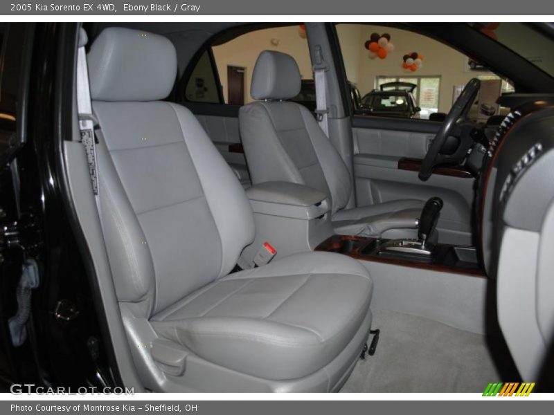 Ebony Black / Gray 2005 Kia Sorento EX 4WD
