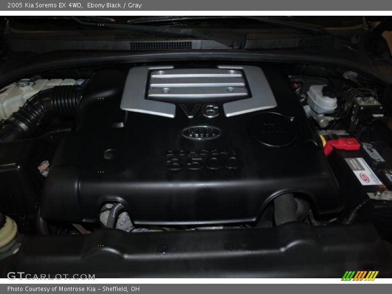 Ebony Black / Gray 2005 Kia Sorento EX 4WD