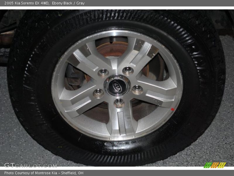 Ebony Black / Gray 2005 Kia Sorento EX 4WD