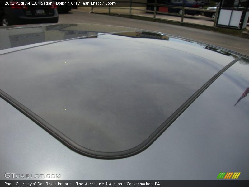 Dolphin Grey Pearl Effect / Ebony 2002 Audi A4 1.8T Sedan