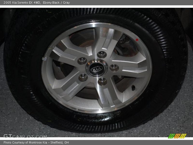 Ebony Black / Gray 2005 Kia Sorento EX 4WD