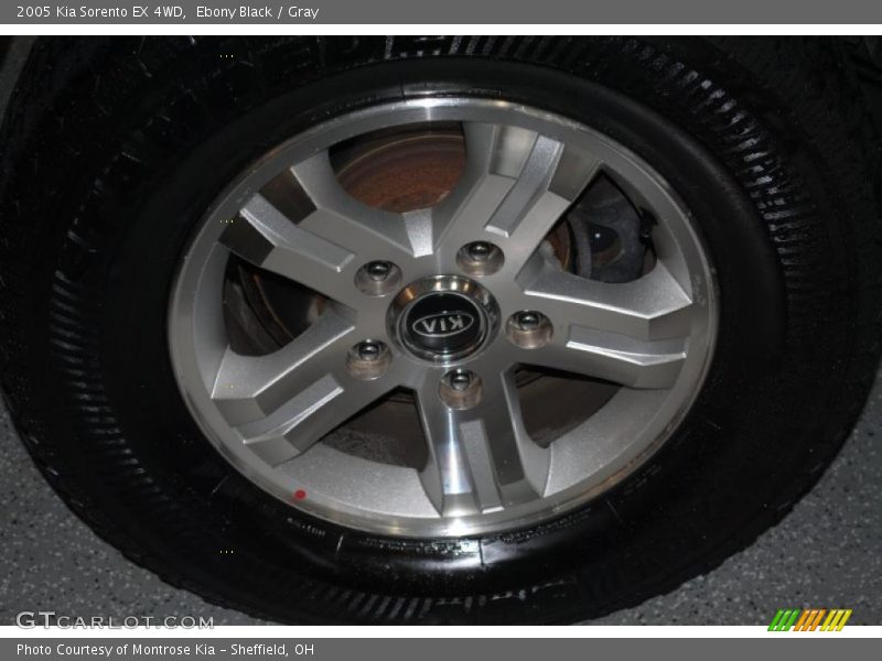 Ebony Black / Gray 2005 Kia Sorento EX 4WD