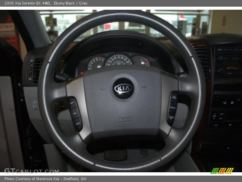 Ebony Black / Gray 2005 Kia Sorento EX 4WD