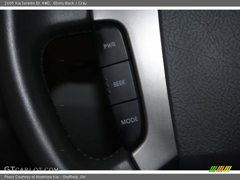 Ebony Black / Gray 2005 Kia Sorento EX 4WD