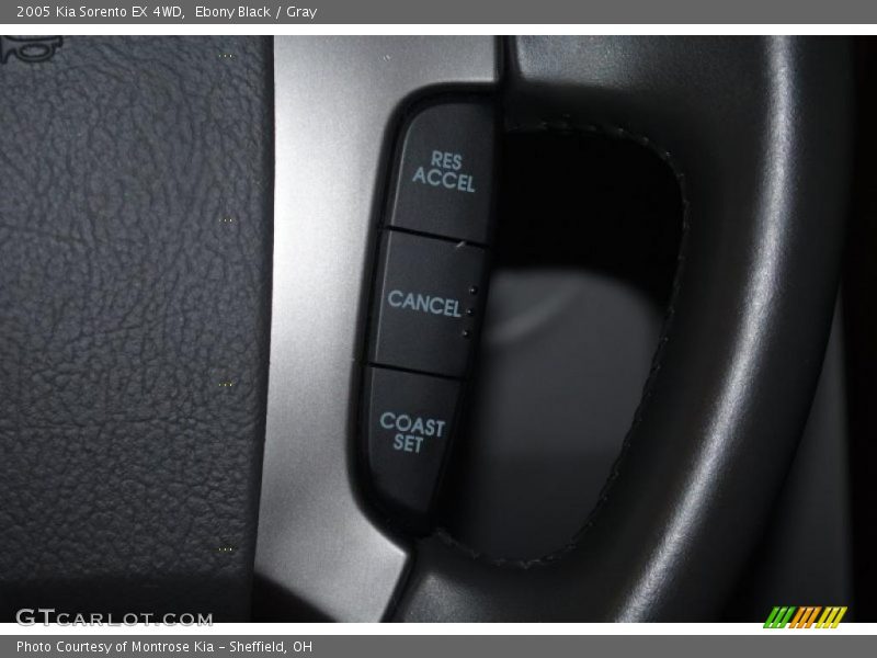 Ebony Black / Gray 2005 Kia Sorento EX 4WD
