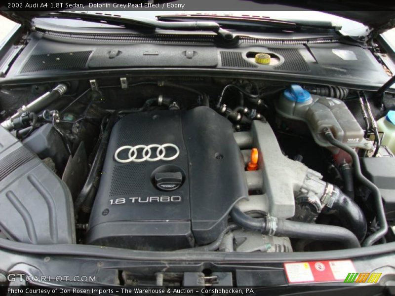  2002 A4 1.8T Sedan Engine - 1.8L Turbocharged DOHC 20V 4 Cylinder
