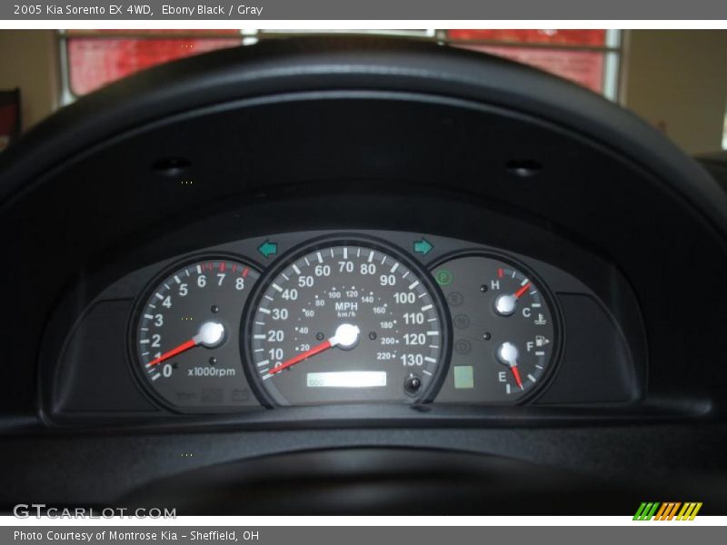 Ebony Black / Gray 2005 Kia Sorento EX 4WD