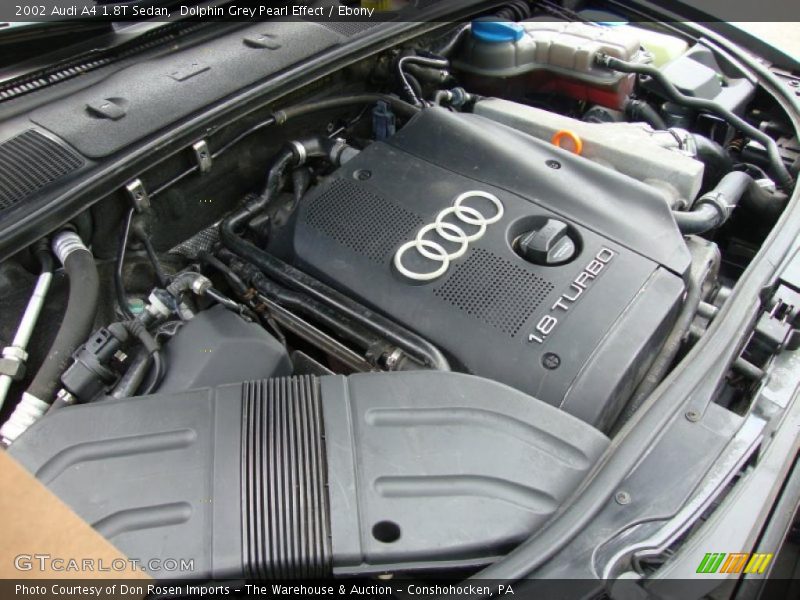 2002 A4 1.8T Sedan Engine - 1.8L Turbocharged DOHC 20V 4 Cylinder
