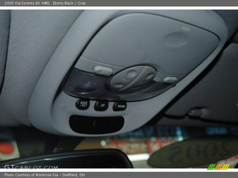 Ebony Black / Gray 2005 Kia Sorento EX 4WD