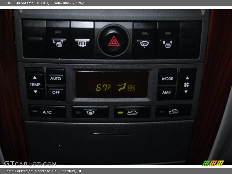 Ebony Black / Gray 2005 Kia Sorento EX 4WD