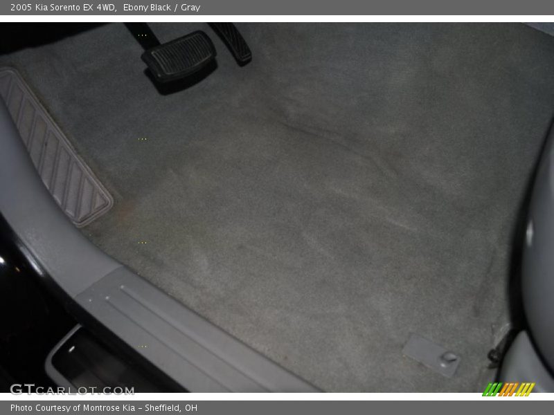 Ebony Black / Gray 2005 Kia Sorento EX 4WD