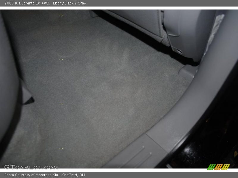 Ebony Black / Gray 2005 Kia Sorento EX 4WD