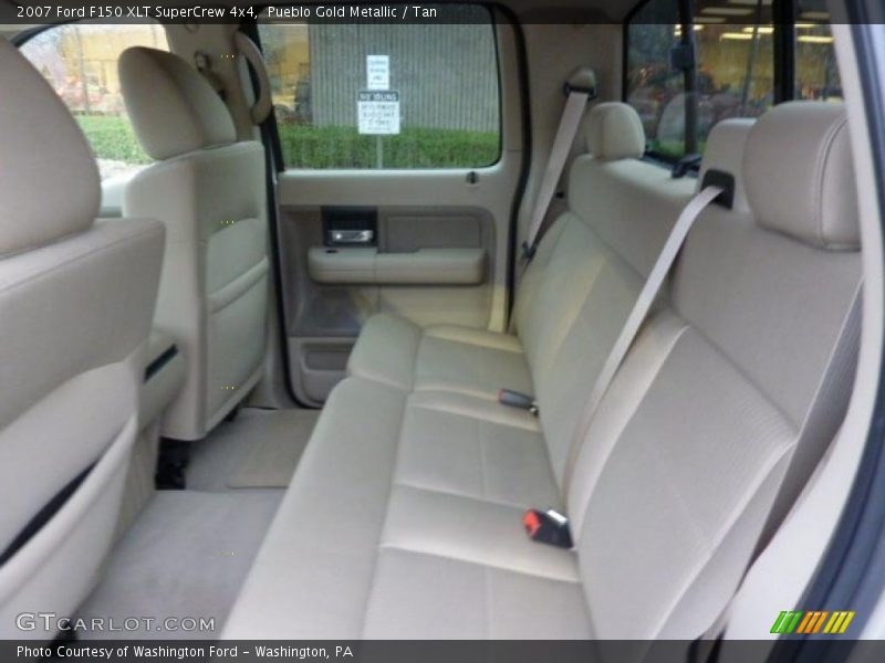 Pueblo Gold Metallic / Tan 2007 Ford F150 XLT SuperCrew 4x4