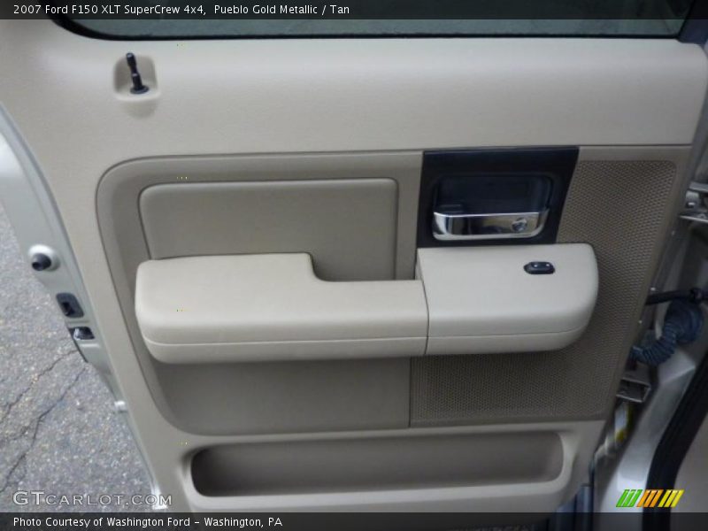 Pueblo Gold Metallic / Tan 2007 Ford F150 XLT SuperCrew 4x4