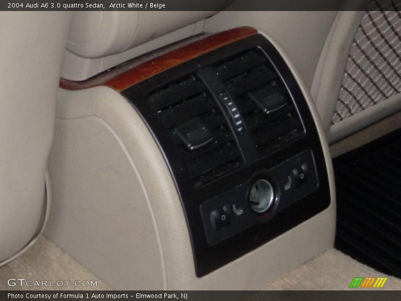 Arctic White / Beige 2004 Audi A6 3.0 quattro Sedan