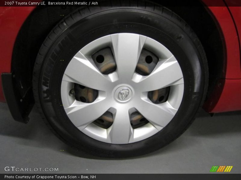 Barcelona Red Metallic / Ash 2007 Toyota Camry LE