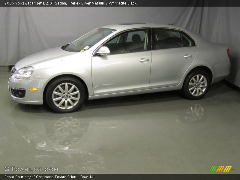 Reflex Silver Metallic / Anthracite Black 2006 Volkswagen Jetta 2.0T Sedan