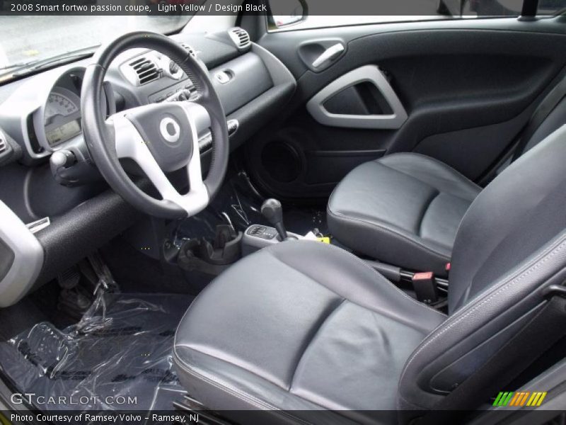 Light Yellow / Design Black 2008 Smart fortwo passion coupe