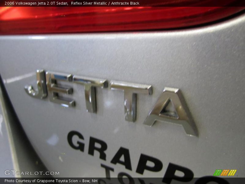 Reflex Silver Metallic / Anthracite Black 2006 Volkswagen Jetta 2.0T Sedan
