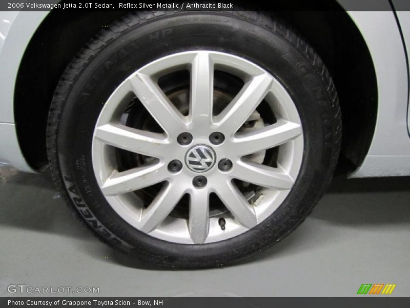Reflex Silver Metallic / Anthracite Black 2006 Volkswagen Jetta 2.0T Sedan
