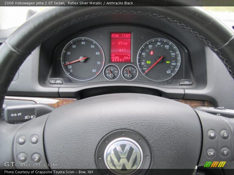 Reflex Silver Metallic / Anthracite Black 2006 Volkswagen Jetta 2.0T Sedan
