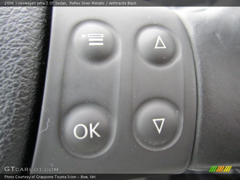 Reflex Silver Metallic / Anthracite Black 2006 Volkswagen Jetta 2.0T Sedan
