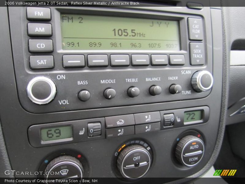 Reflex Silver Metallic / Anthracite Black 2006 Volkswagen Jetta 2.0T Sedan