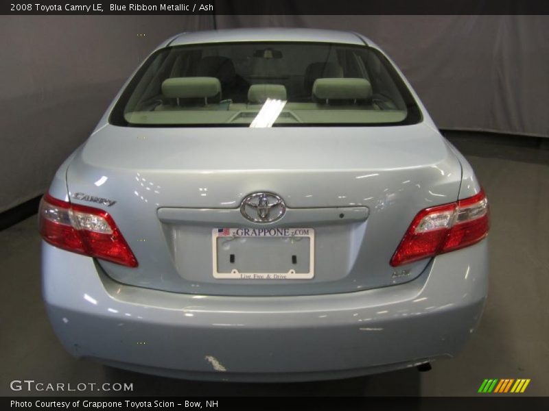Blue Ribbon Metallic / Ash 2008 Toyota Camry LE