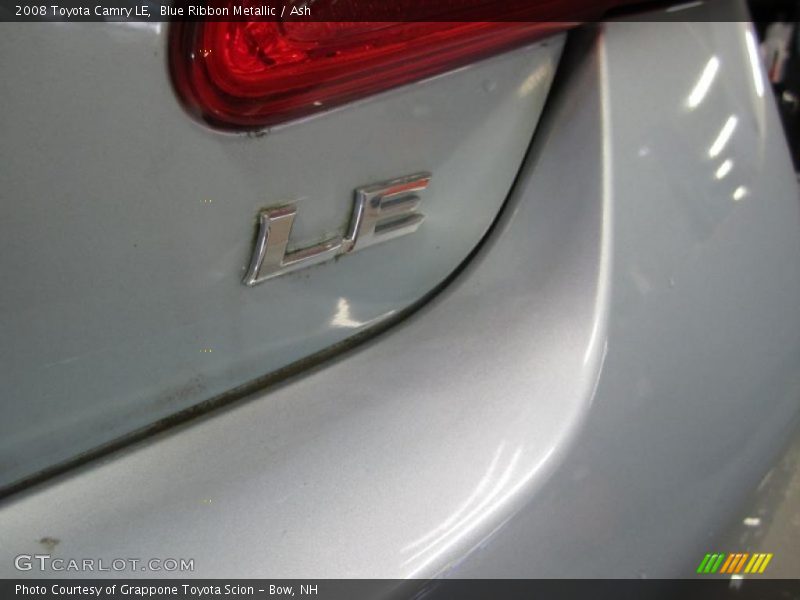 Blue Ribbon Metallic / Ash 2008 Toyota Camry LE