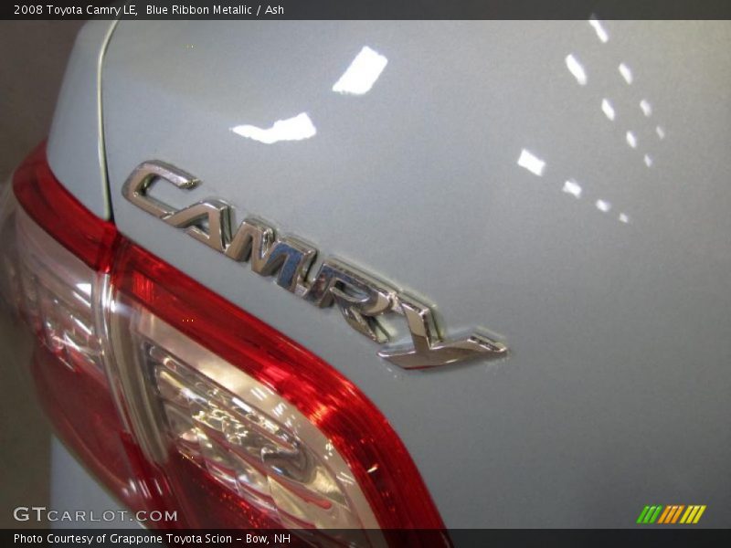 Blue Ribbon Metallic / Ash 2008 Toyota Camry LE