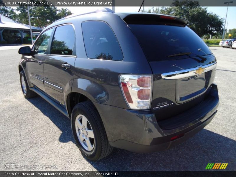 Granite Gray Metallic / Light Gray 2008 Chevrolet Equinox LT