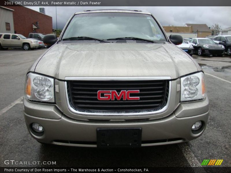 Pewter Metallic / Dark Pewter 2003 GMC Envoy SLT 4x4