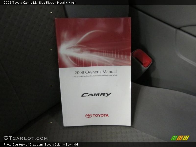 Blue Ribbon Metallic / Ash 2008 Toyota Camry LE