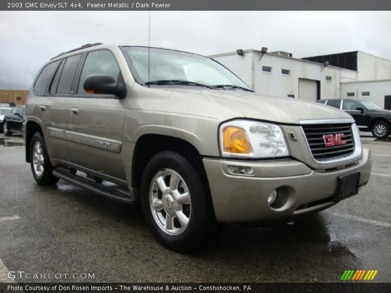 Pewter Metallic / Dark Pewter 2003 GMC Envoy SLT 4x4
