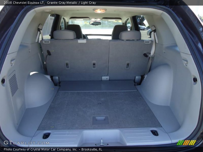 Granite Gray Metallic / Light Gray 2008 Chevrolet Equinox LT