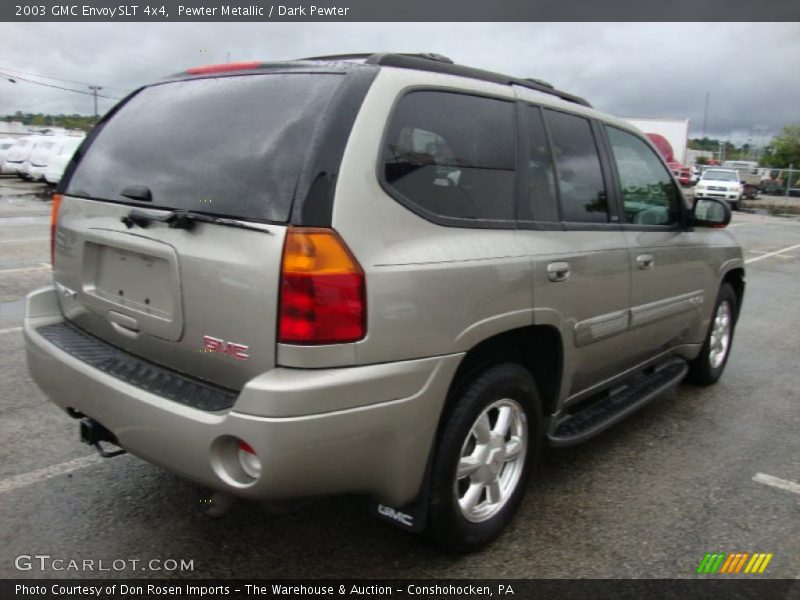 Pewter Metallic / Dark Pewter 2003 GMC Envoy SLT 4x4